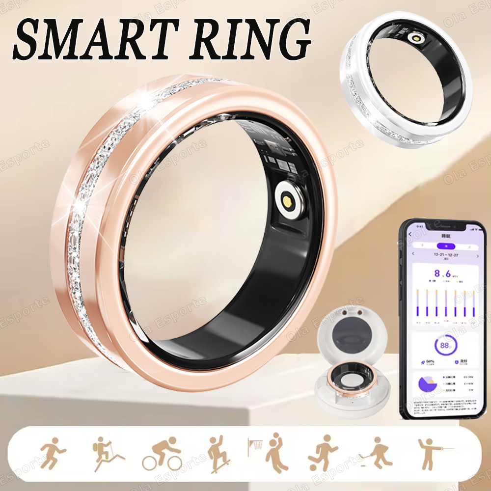 Cycling Heart Rate Monitor - Cincin Pintar Baru 2026 untuk Wanita,