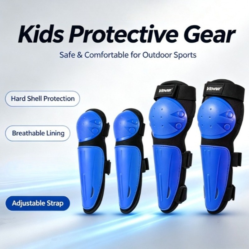Cycling Protective Gear Kids - Perlengkapan Pelindung Bersepeda Motor Anak-anak Set