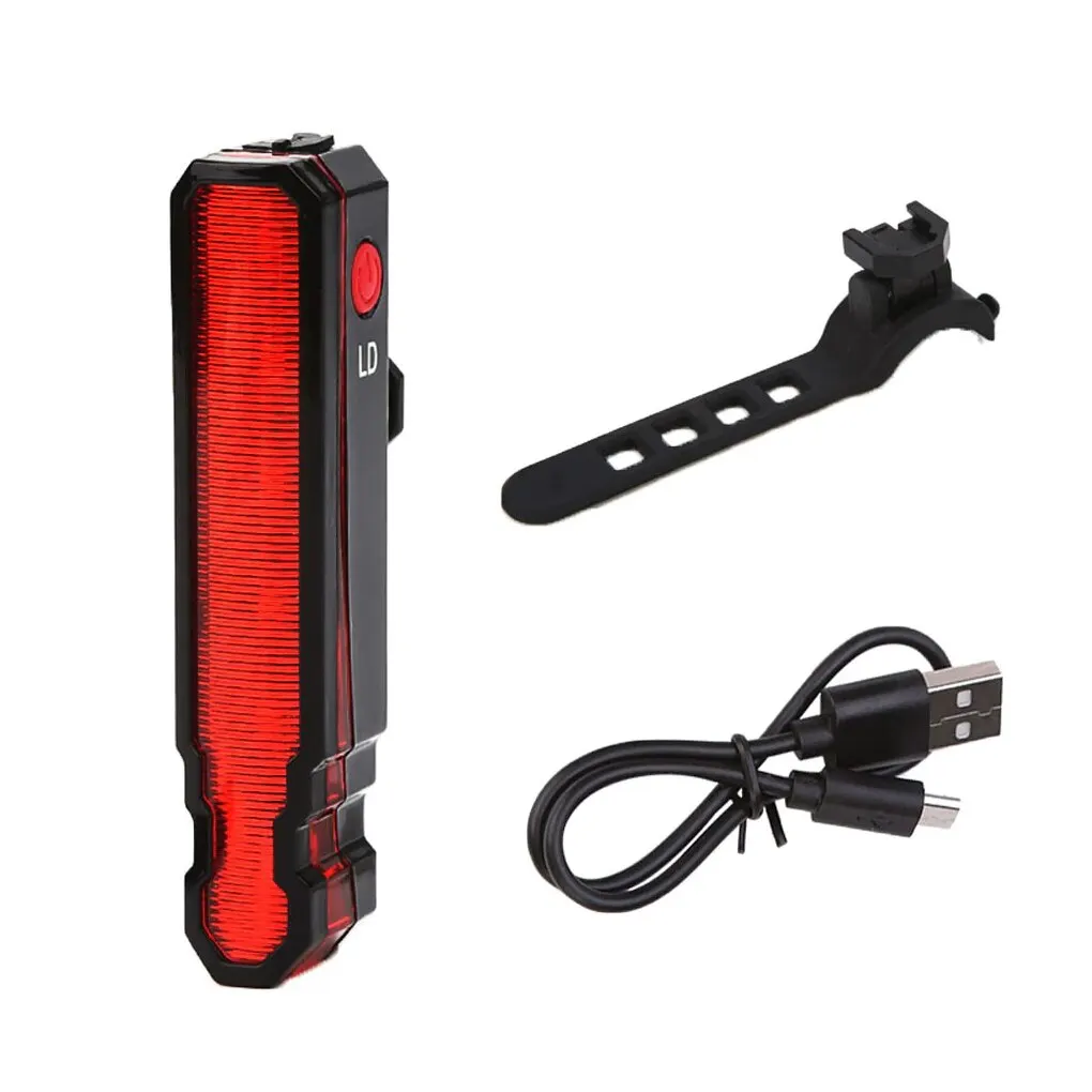 Cycling Visibility Gear - Lampu Belakang Sepeda Pola Laba-laba Laser,
