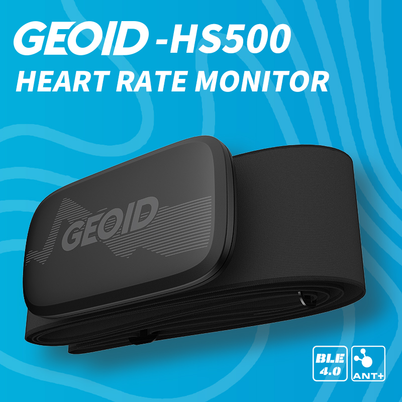 Cycling Heart Rate Monitor - Geoid HS500 Monitor Sensor denyut jantung
