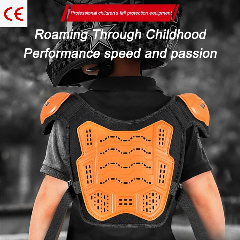 Cycling Protective Gear Kids - Set Pelindung Motor Anak, Jaket Pelindung