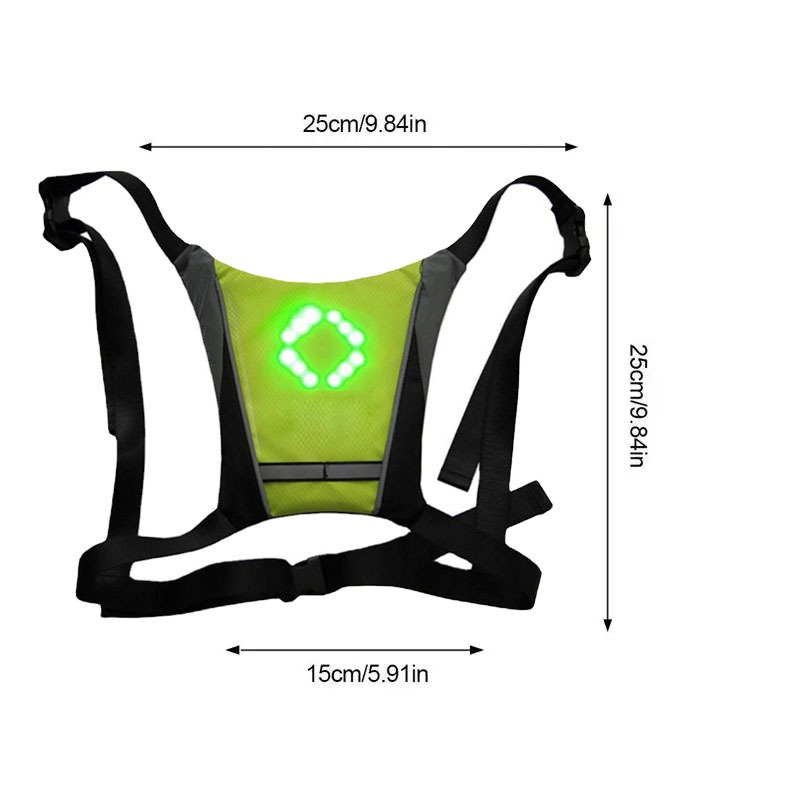 Rompi Keselamatan LED dengan K - Cycling Visibility Gear ulasan dan harga