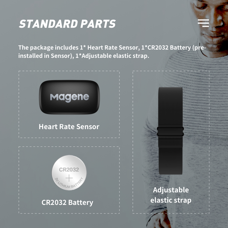 Magene H64 Monitor Denyut Jant - Cycling Heart Rate Monitor ulasan dan harga