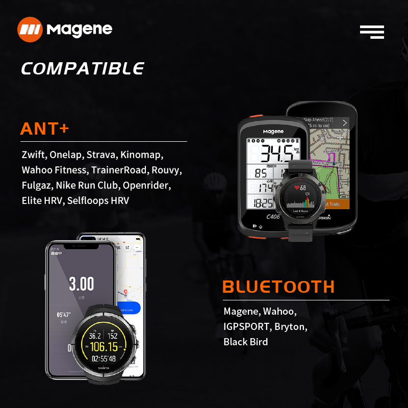 Magene H64 Monitor Denyut Jant - Cycling Heart Rate Monitor ulasan dan harga