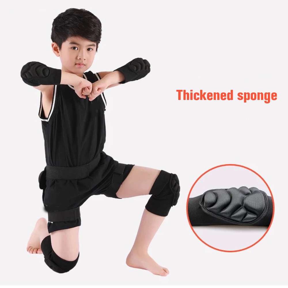Set bantalan lutut dan bantala - Cycling Protective Gear Kids ulasan dan harga