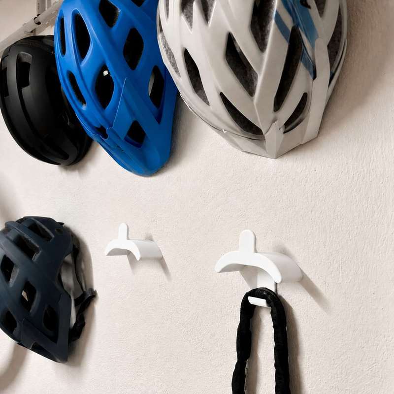 Rak Penyimpanan Helm Sepeda Ga - Cycling Gear Organizer Wall ulasan dan harga