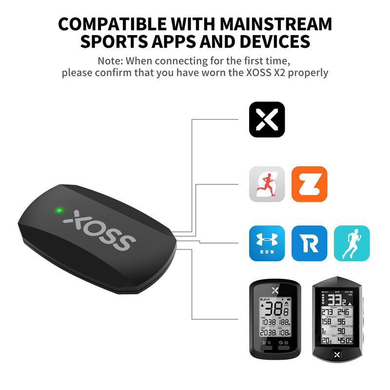 Xoss X2 Monitor Detak Jantung  - Cycling Heart Rate Monitor ulasan dan harga
