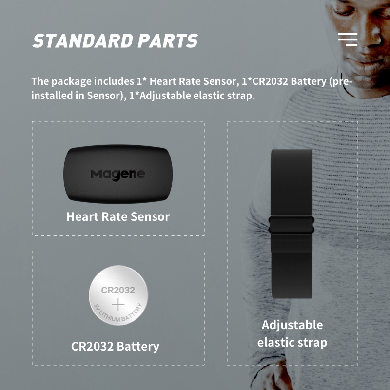 Magene Model Baru H64 Bluetoot - Cycling Heart Rate Monitor ulasan dan harga