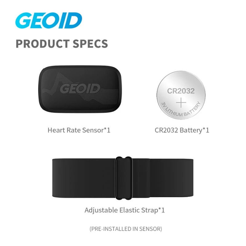 GEOID HS500 Sensor Tali Denyut - Cycling Heart Rate Monitor ulasan dan harga