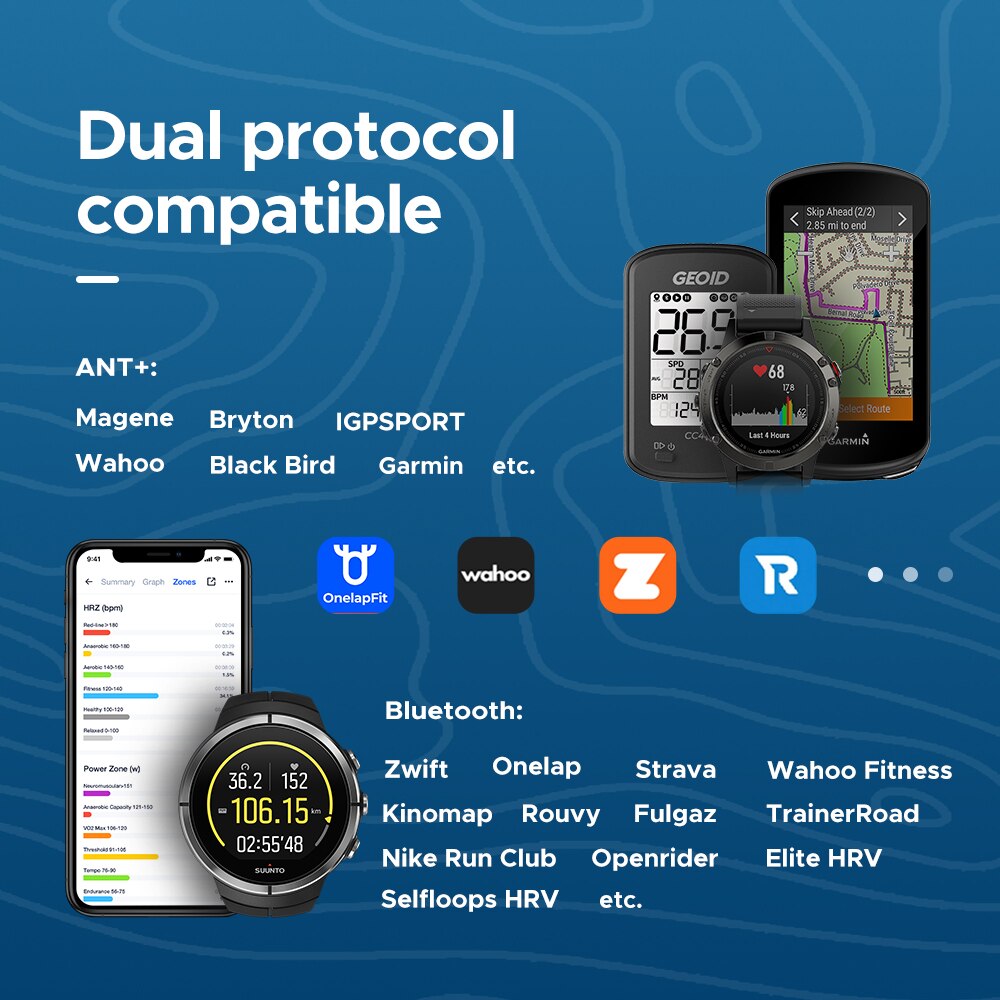 GEOID HS500 Monitor denyut jan - Cycling Heart Rate Monitor ulasan dan harga