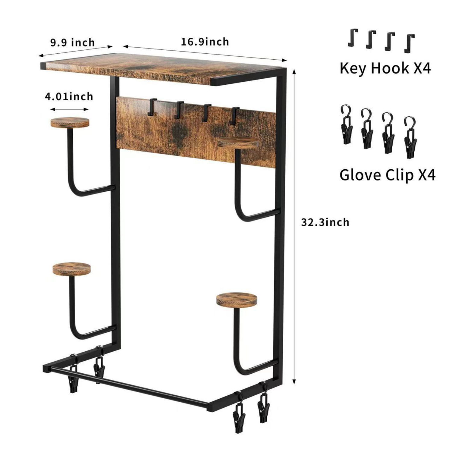 Tempat Helm Sepeda Motor, Rak  - Cycling Gear Organizer Wall ulasan dan harga