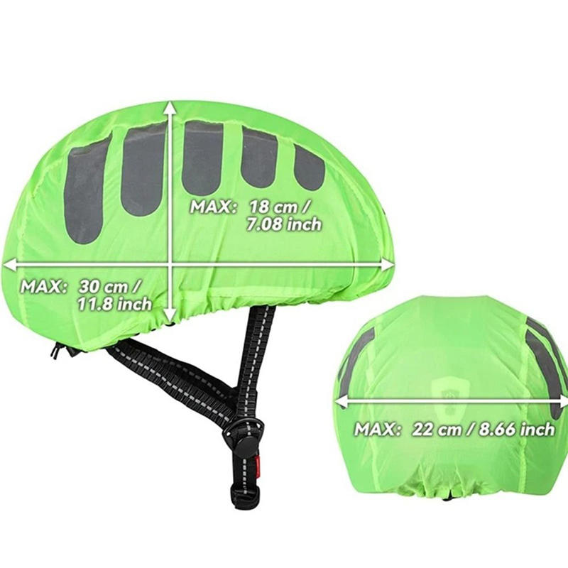 1 Buah Helm Sepeda Penutup Huj - Cycling Visibility Gear ulasan dan harga