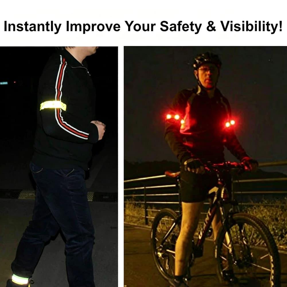 Gelang Reflektif LED Dengan Mo - Cycling Visibility Gear ulasan dan harga