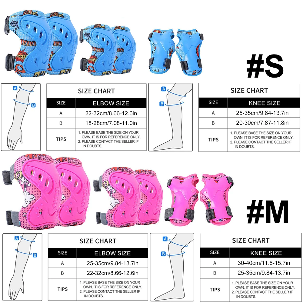 6 Buah Alat Pelindung Pelindun - Cycling Protective Gear Kids ulasan dan harga