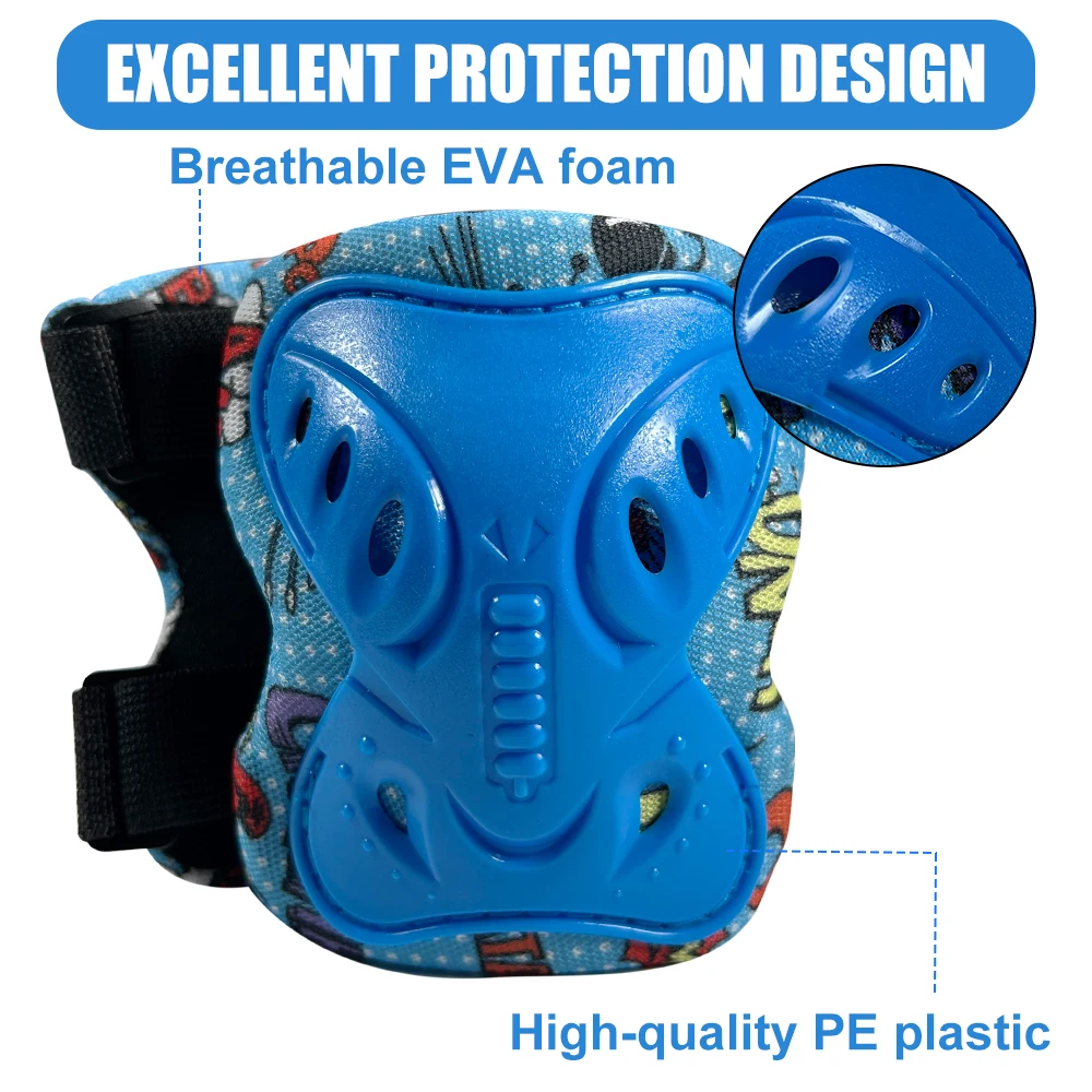 6 Buah Alat Pelindung Pelindun - Cycling Protective Gear Kids ulasan dan harga
