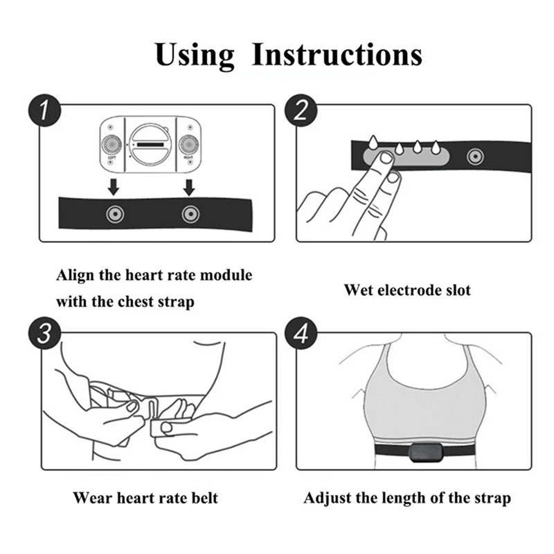 1/2 Buah Tali Dada Monitor Den - Cycling Heart Rate Monitor ulasan dan harga