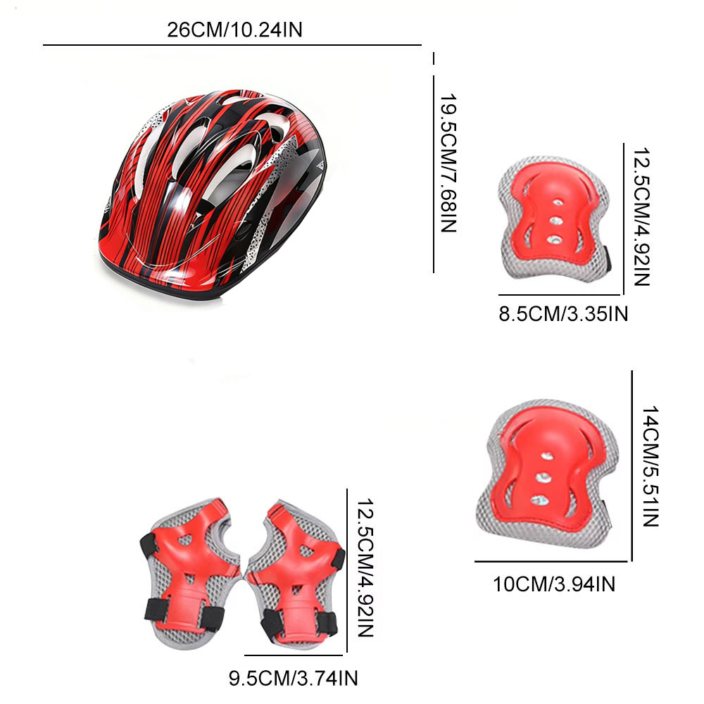Set Perlengkapan Pelindung Ola - Cycling Protective Gear Kids ulasan dan harga