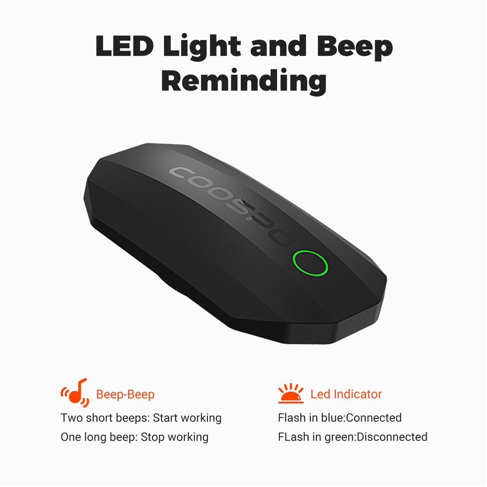 COOSPO H808S Sensor denyut jan - Cycling Heart Rate Monitor ulasan dan harga